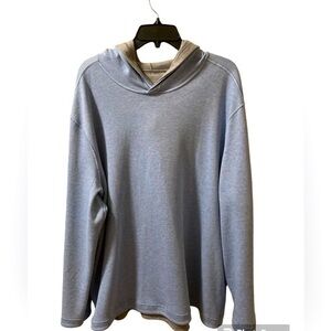 NWT WILKENS Bros Sweatshirt Heritage XXL Reversible Gray/Blue Hooded Lightweight